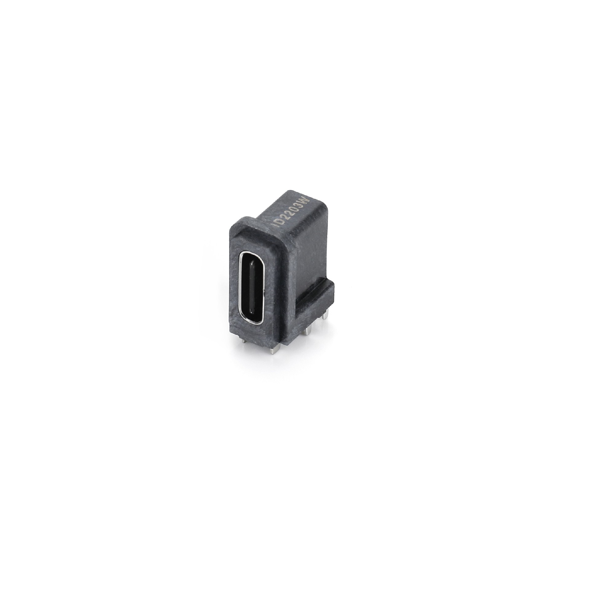 0716I-0576-WP  TYPE CF 16P DIP 六腳側插防水款45W帶護套CH=7.0 L=10.5 IPX4